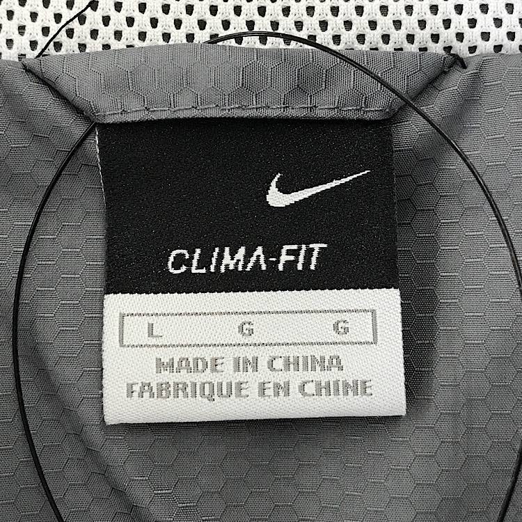 『美品』 
NIKE ナイキ 
 CLIMA-FIT ナイロンジャケット CA05553 RN#56323 その他アウター 
ポリエステル/ナイロン グレー系