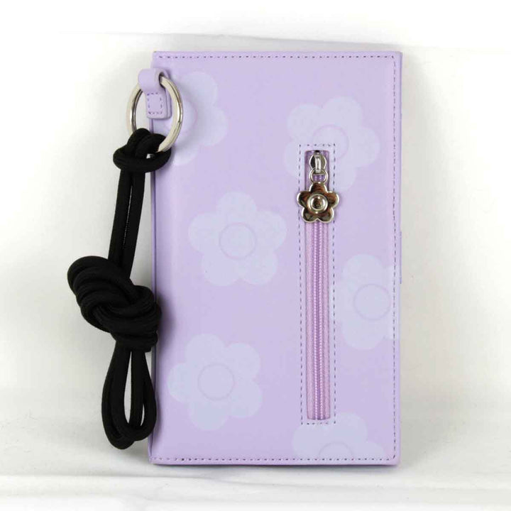 美品『USED』 
MARY QUANT マリークヮント 
 ウォレット/スマホショルダー 携帯・スマホアクセサリー 
レザー パープル