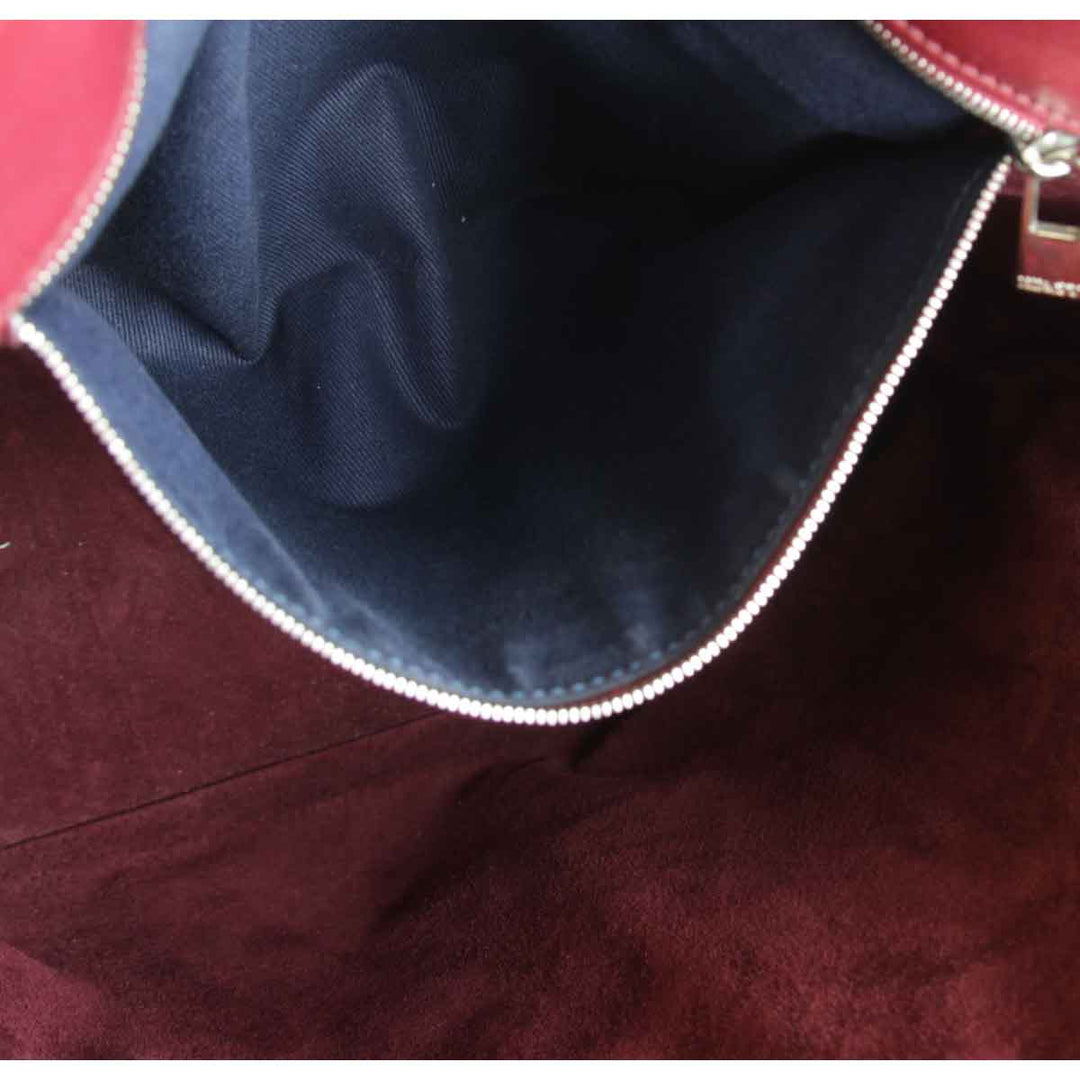 『USED』 
HIROFU ヒロフ 
 トートバッグ 
レザー レッド