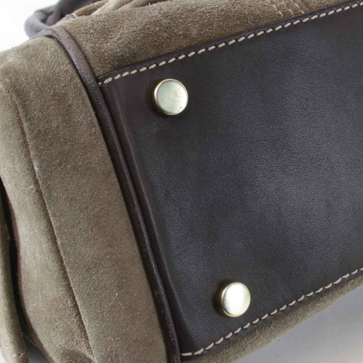 『USED』 
COACH コーチ 
 C05S-8A23 ハンドバッグ 
スウェード ベージュ