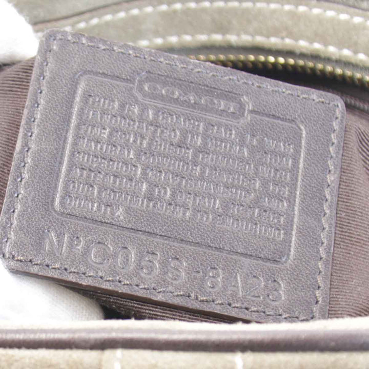 『USED』 
COACH コーチ 
 C05S-8A23 ハンドバッグ 
スウェード ベージュ