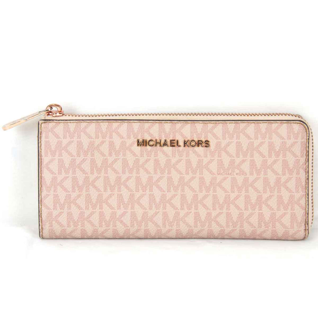 良品『USED』 
Michael Kors マイケルコース 
 長財布 
レザー ピンク