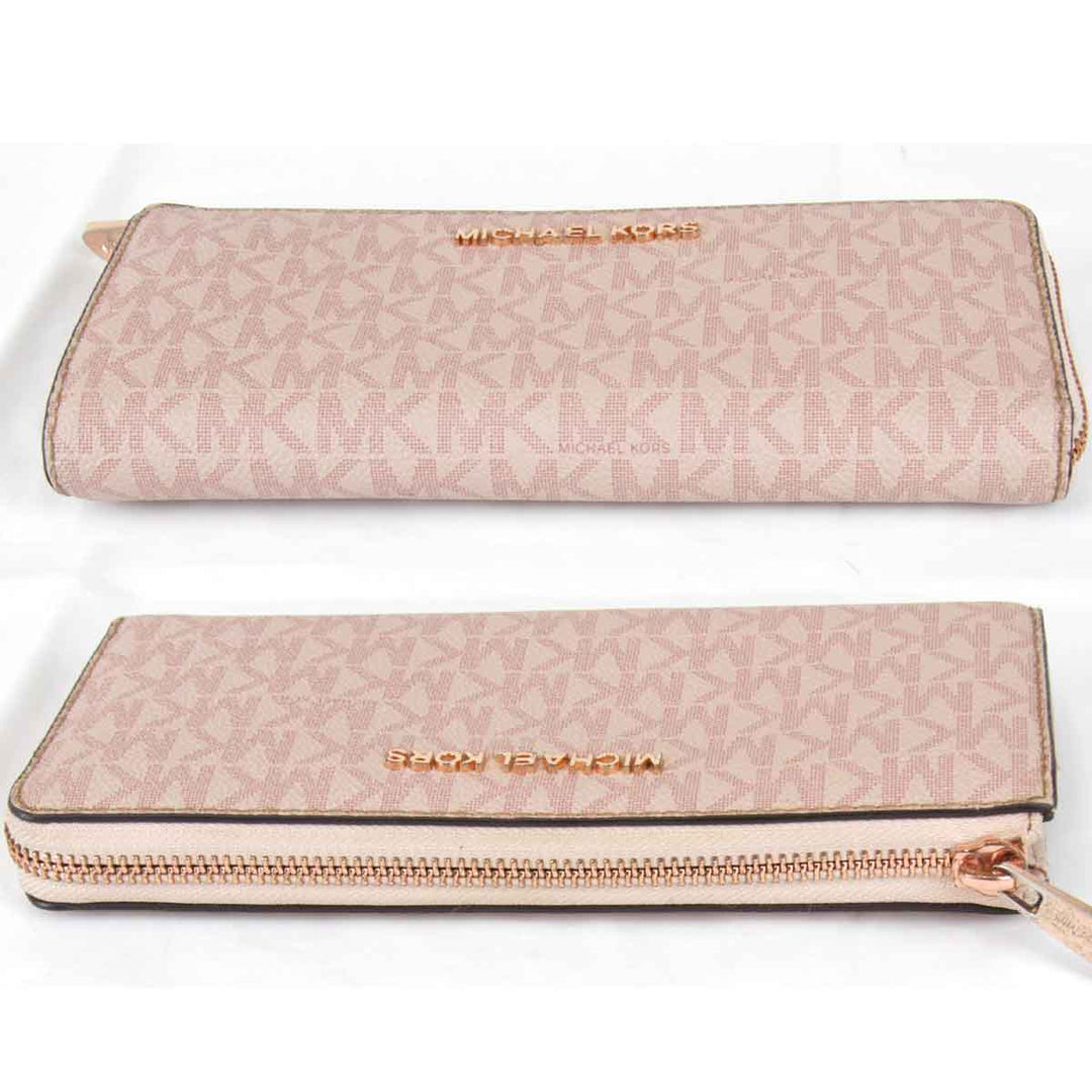 良品『USED』 
Michael Kors マイケルコース 
 長財布 
レザー ピンク