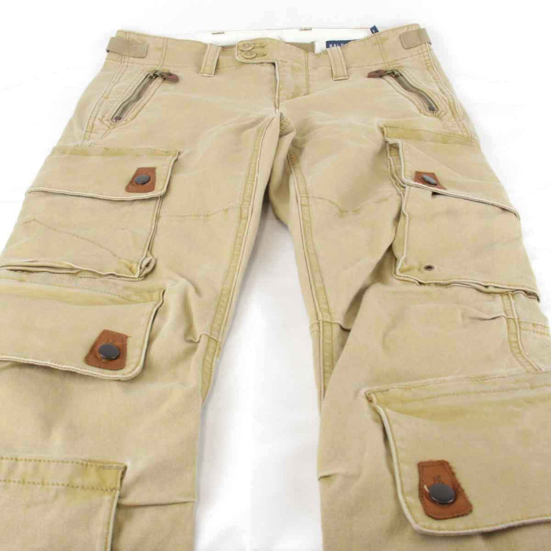 『USED』 
RALPH LAUREN ラルフローレン 
 ストレッチカーゴパンツ カーゴパンツ 
コットン/ポリウレタン  ベージュ