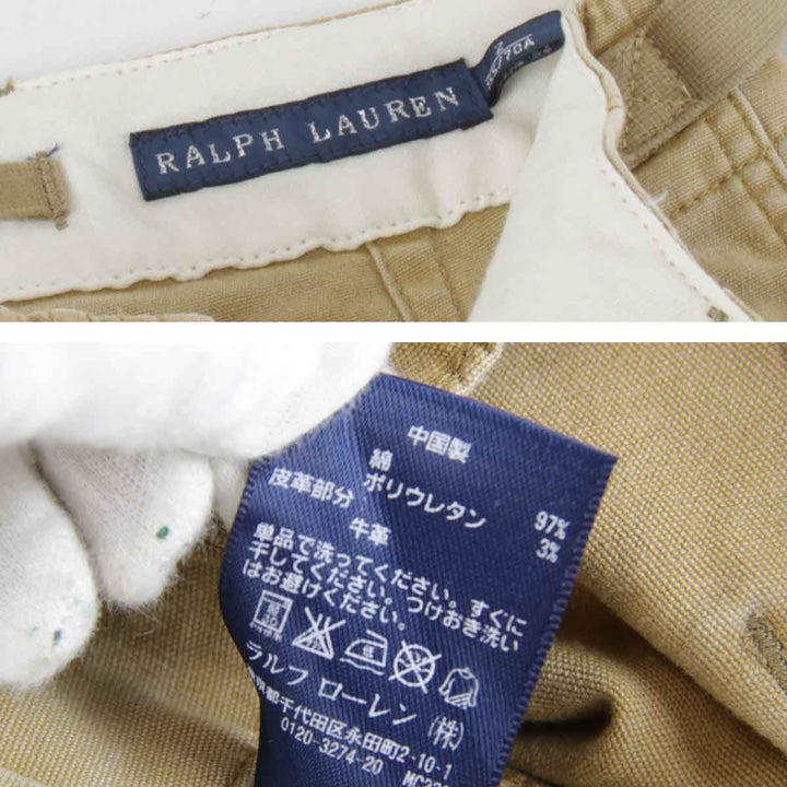 『USED』 
RALPH LAUREN ラルフローレン 
 ストレッチカーゴパンツ カーゴパンツ 
コットン/ポリウレタン  ベージュ