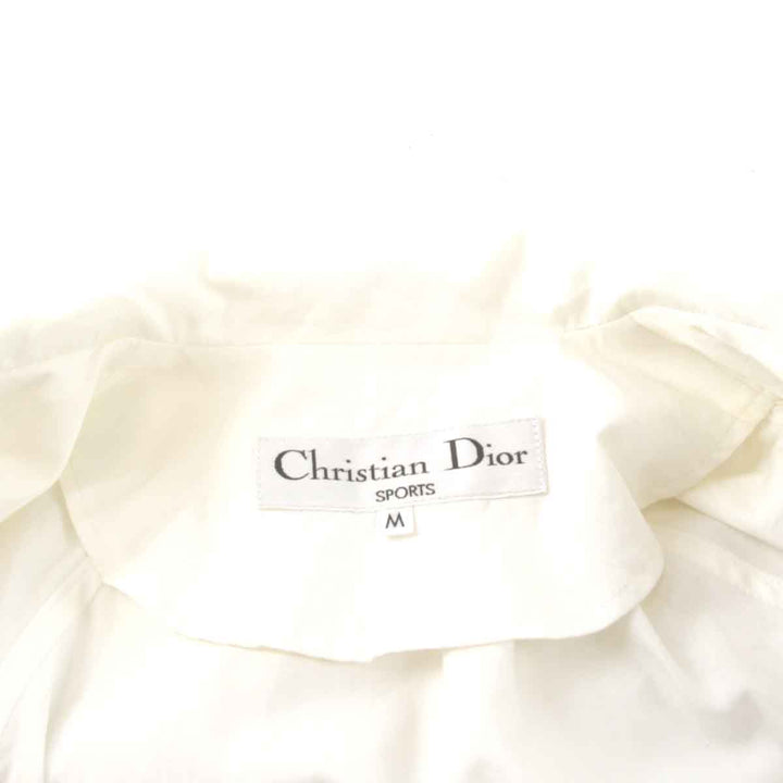 良品『USED』 
Christian Dior クリスチャンディオール 
 SPORTS ブルゾン 
コットン ホワイト