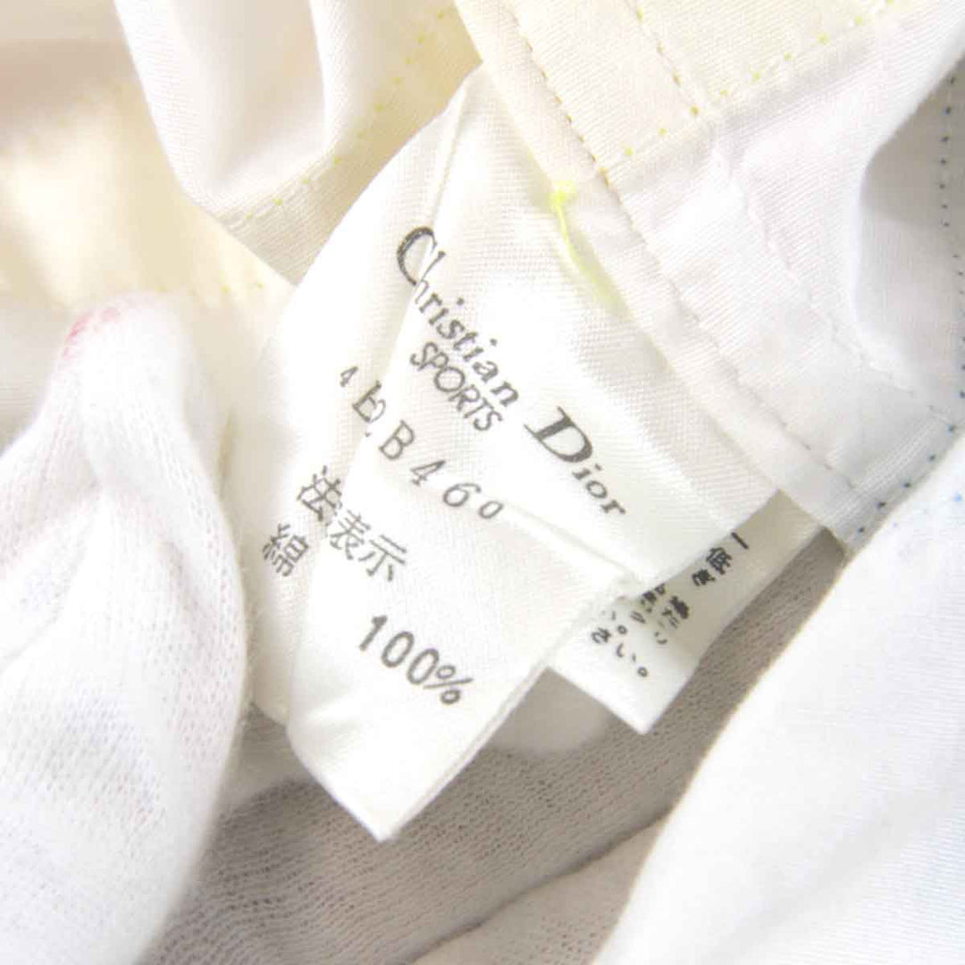 良品『USED』 
Christian Dior クリスチャンディオール 
 SPORTS ブルゾン 
コットン ホワイト