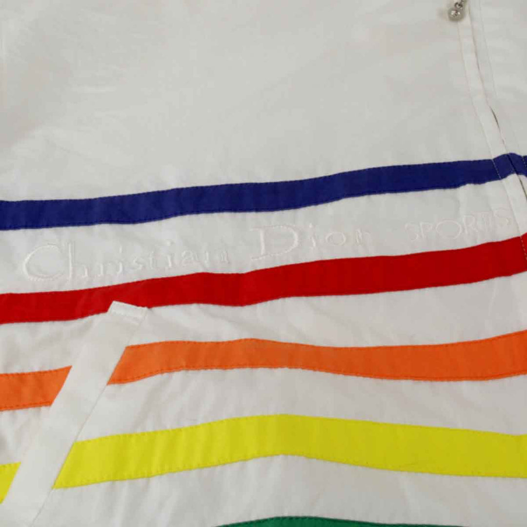 良品『USED』 
Christian Dior クリスチャンディオール 
 SPORTS ブルゾン 
コットン ホワイト
