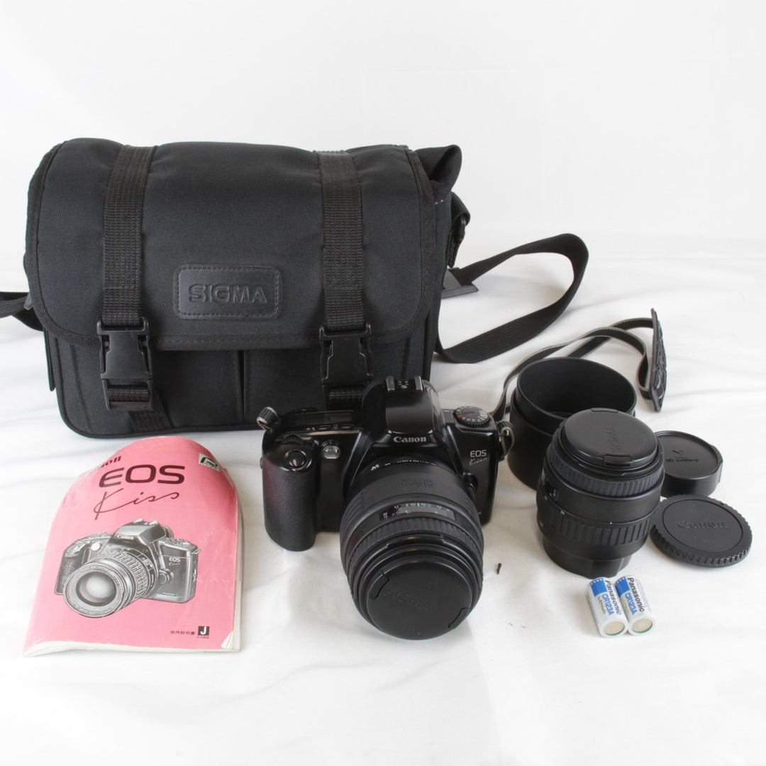 動作未確認『ジャンク』 
canon キャノン 
 EOS Kiss フィルムカメラ 
 ブラック