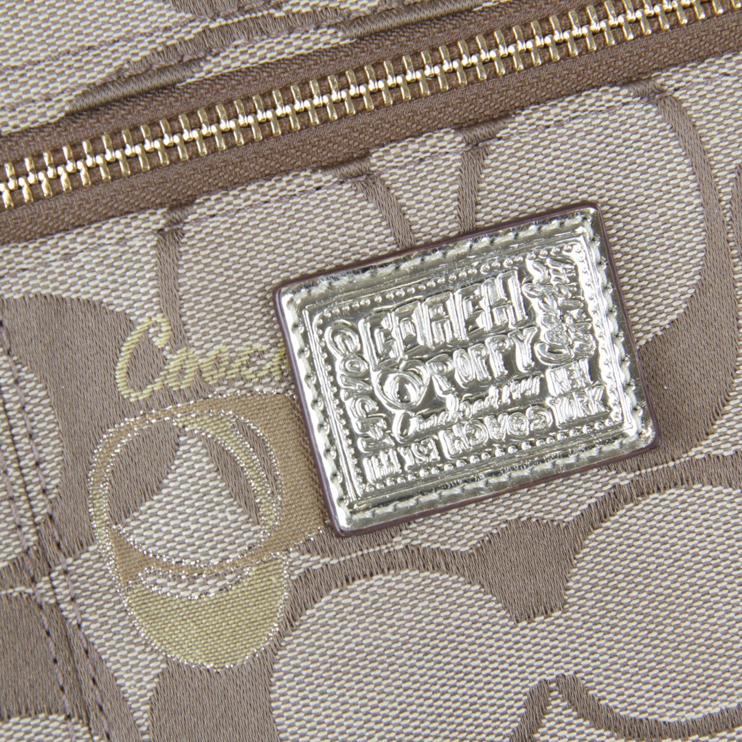 『USED』 
COACH コーチ 
 G1120-18711 トートバッグ 
キャンバス ブラウン