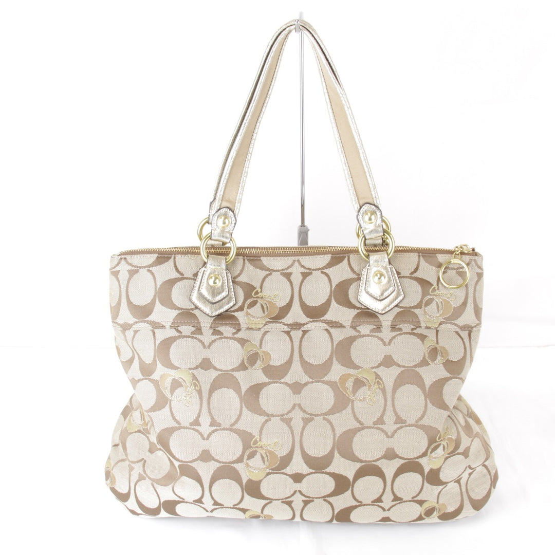 『USED』 
COACH コーチ 
 G1120-18711 トートバッグ 
キャンバス ブラウン