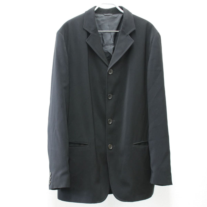 『USED』 
GIORGIO ARMANI ジョルジオアルマーニ 
 テーラードジャケット 
ポリエステル/アセテート /ナイロン ブラック