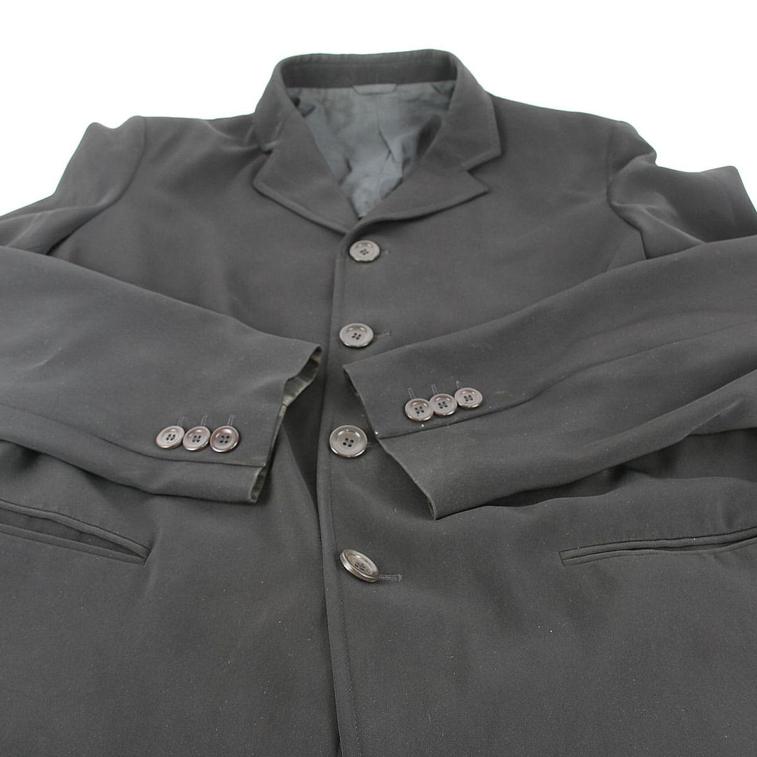 『USED』 
GIORGIO ARMANI ジョルジオアルマーニ 
 テーラードジャケット 
ポリエステル/アセテート /ナイロン ブラック