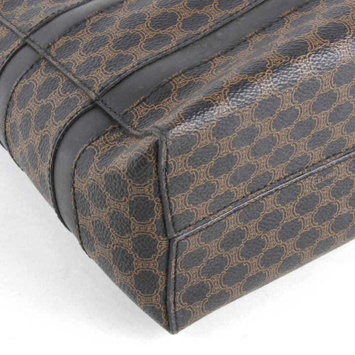 『USED』 
CELINE セリーヌ 
 MC96 ハンドバッグ 
PVCコーティングキャンバス ブラック