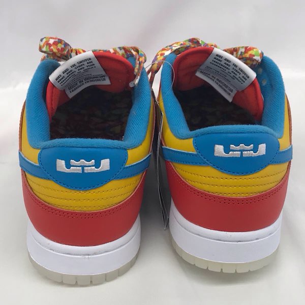 『未使用品』 
NIKE ナイキ 
 FRUiTY PEBBLES™×Nike DUNK LOW QS HABANERO RED Dark Sulfur/Laser Blue"/26.0cm DH8009-600  スニーカー 
合成皮革 /天然皮革/合成繊維/ゴム底 画像にてご確認をお願いいたします。