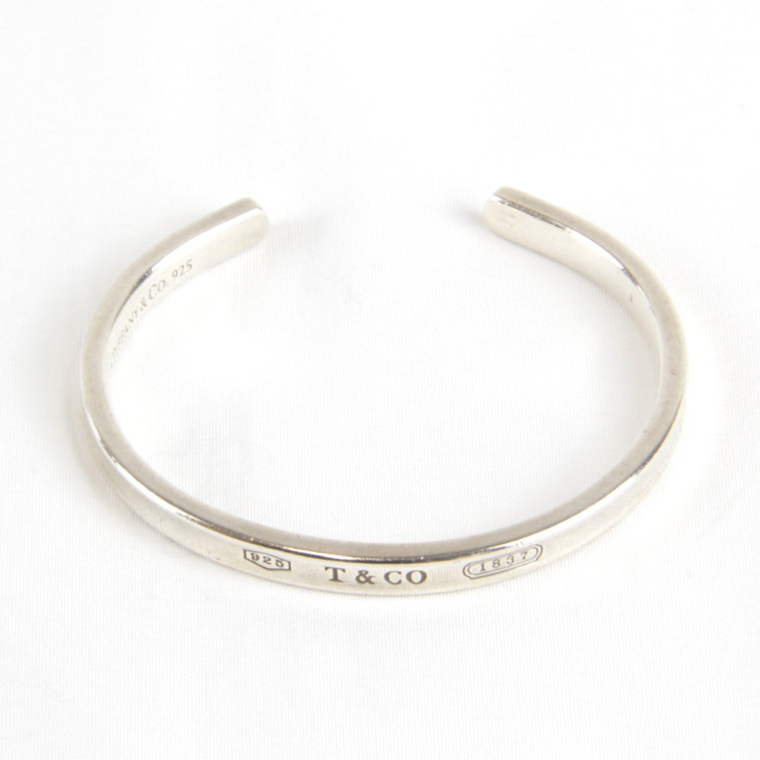 『USED』 
TIFFANY&Co. ティファニー 
 ナロー カフ ブレスレット 
シルバー925 シルバー