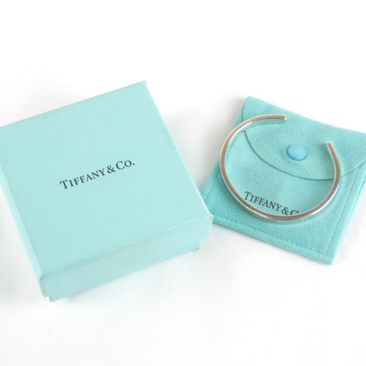 『USED』 
TIFFANY&Co. ティファニー 
 ナロー カフ ブレスレット 
シルバー925 シルバー
