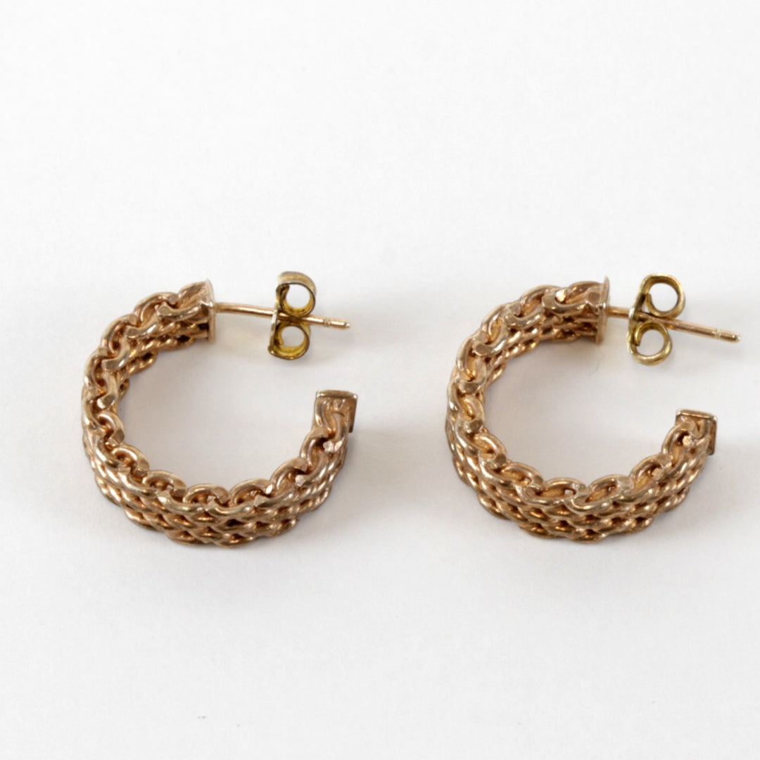 『USED』 シルバー925 
TIFFANY&Co. サマセット ピアス
 5.3g