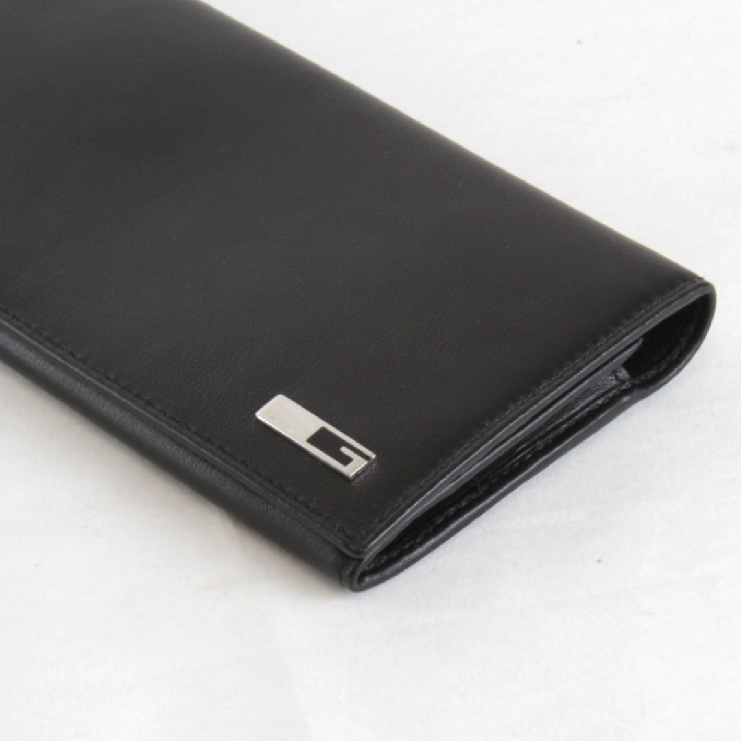 美品『USED』 
GUCCI グッチ 
 030・2067・1615 箱有 長財布 
レザー ブラック