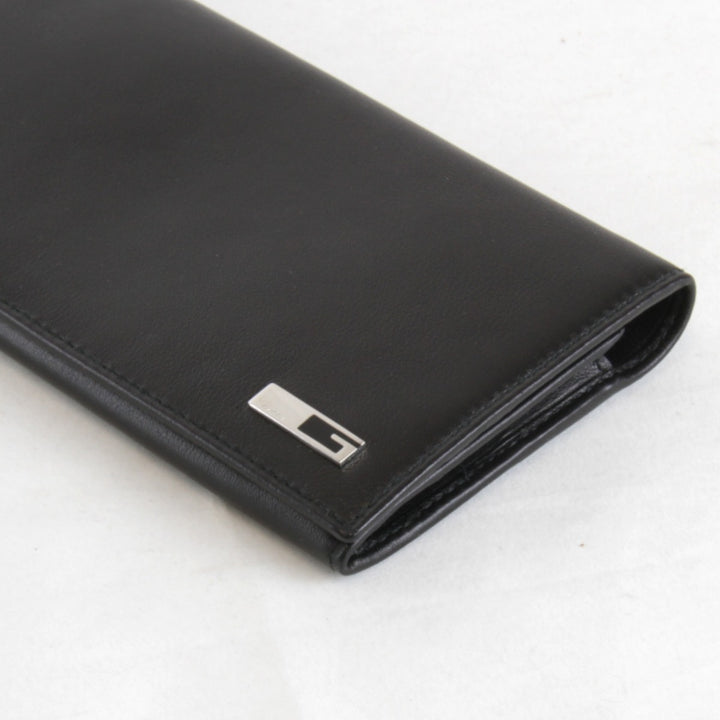 美品『USED』 
GUCCI グッチ 
 030・2067・1615 箱有 長財布 
レザー ブラック