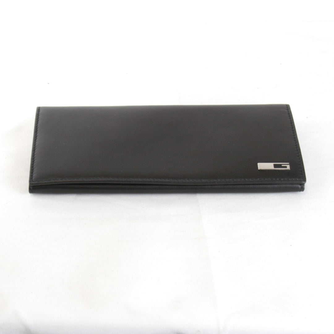 美品『USED』 
GUCCI グッチ 
 030・2067・1615 箱有 長財布 
レザー ブラック