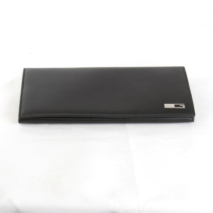 美品『USED』 
GUCCI グッチ 
 030・2067・1615 箱有 長財布 
レザー ブラック