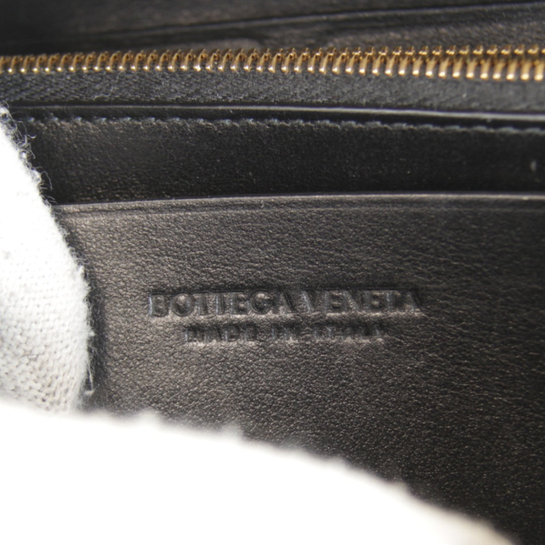 『USED』 
BOTTEGAVENETA ボッテガヴェネタ 
 長財布 
レザー ブラック