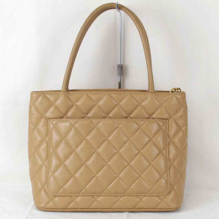 美品『USED』 
CHANEL シャネル 
 トートバッグ 
マットキャビアスキン ブラウン