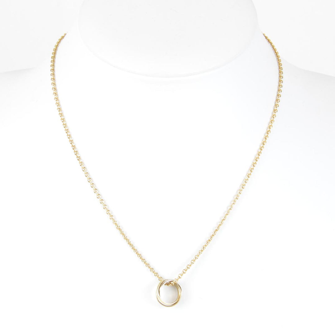 美品『USED』 K18 
CARTIER  トリニティネックレス ネックレス
 9.0g