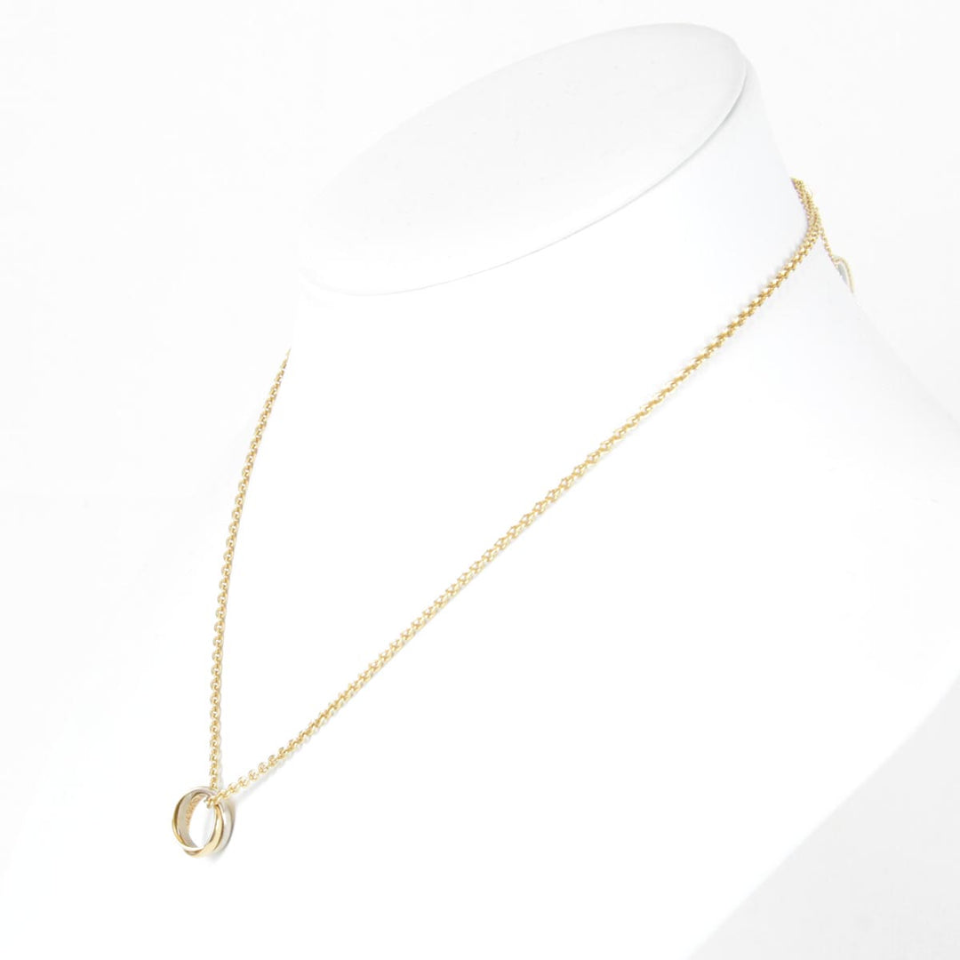 美品『USED』 K18 
CARTIER  トリニティネックレス ネックレス
 9.0g