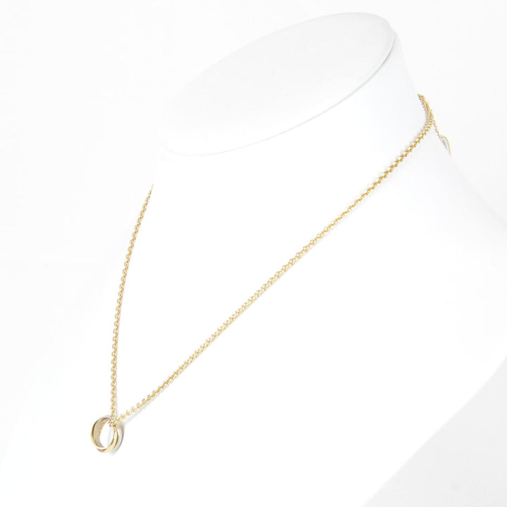 美品『USED』 K18 
CARTIER  トリニティネックレス ネックレス
 9.0g