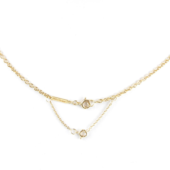 美品『USED』 K18 
CARTIER  トリニティネックレス ネックレス
 9.0g