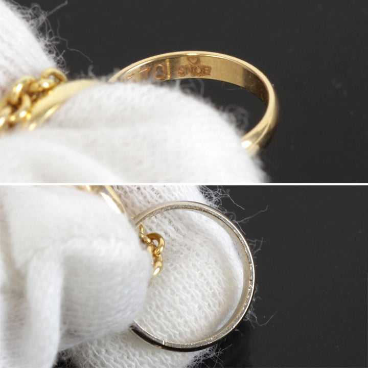 美品『USED』 K18 
CARTIER  トリニティネックレス ネックレス
 9.0g