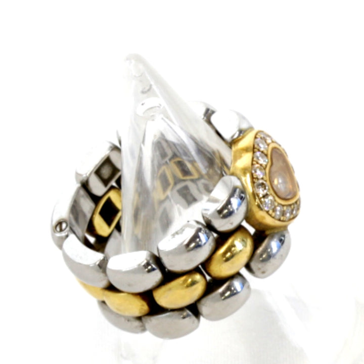 『USED』 K18YG/ステンレススチール 
Chopard ハッピーダイヤ 82/8402-20 リング・指輪
 13g