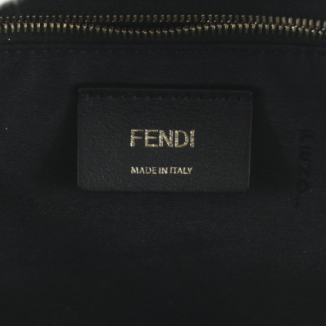 【価格改定】美品『USED』 
FENDI フェンディ 
 ズッカ 8B2038 リュック・デイパック 
PVC/レザー ブラウン