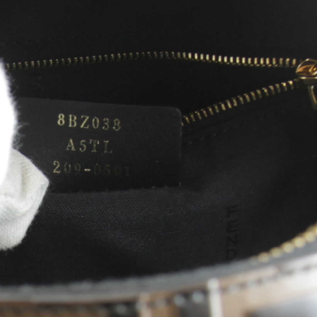 【価格改定】美品『USED』 
FENDI フェンディ 
 ズッカ 8B2038 リュック・デイパック 
PVC/レザー ブラウン