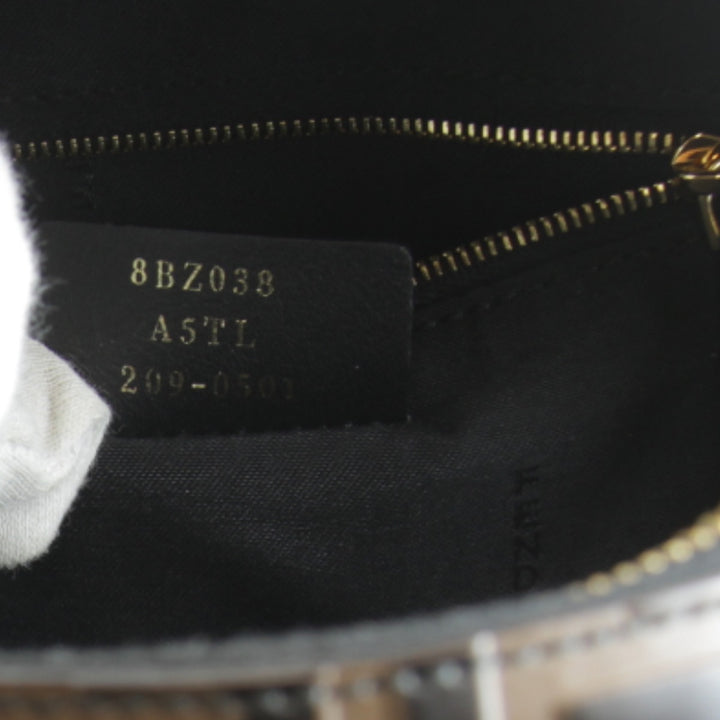 【価格改定】美品『USED』 
FENDI フェンディ 
 ズッカ 8B2038 リュック・デイパック 
PVC/レザー ブラウン