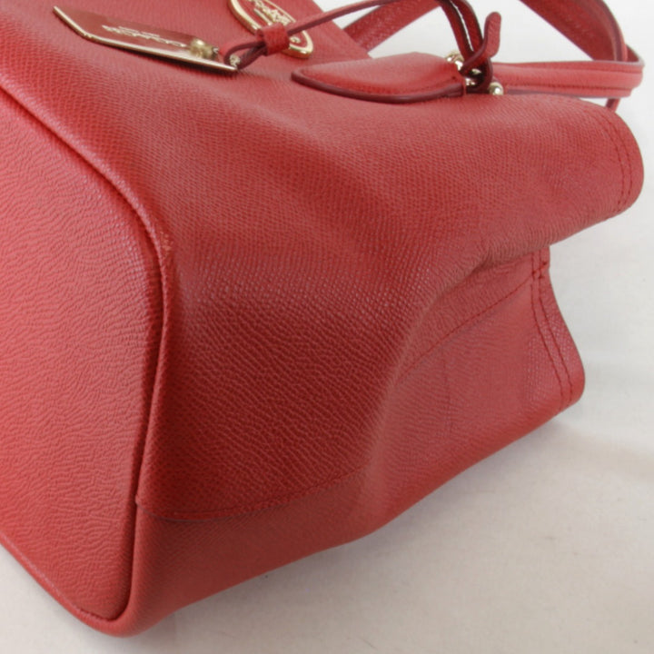 美品『USED』 
COACH コーチ 
 2way 34563 ハンドバッグ 
レザー レッド