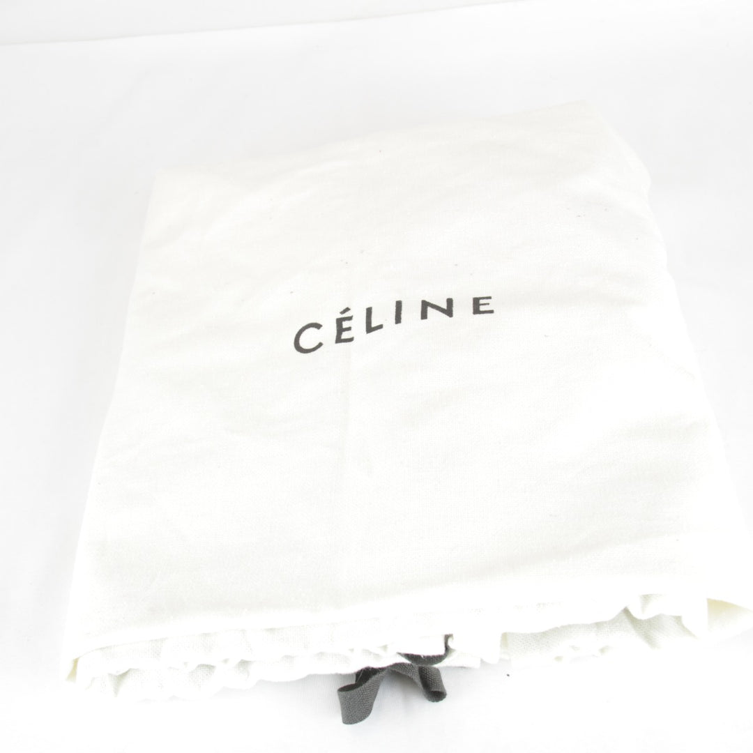 【価格改定】良品『USED』 
CELINE セリーヌ 
 チェーン金具 袋有 ショルダーバッグ 
レザー ワインレッド