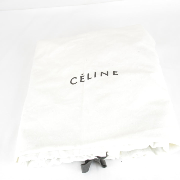 【価格改定】良品『USED』 
CELINE セリーヌ 
 チェーン金具 袋有 ショルダーバッグ 
レザー ワインレッド