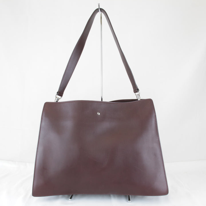【価格改定】良品『USED』 
CELINE セリーヌ 
 チェーン金具 袋有 ショルダーバッグ 
レザー ワインレッド