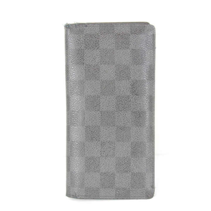 『USED』 
LOUIS VUITTON ルイ・ヴィトン 
 ポルトフォイユブラザ 箱有 N62665 長財布 
ダミエグラフィットキャンバス ブラック