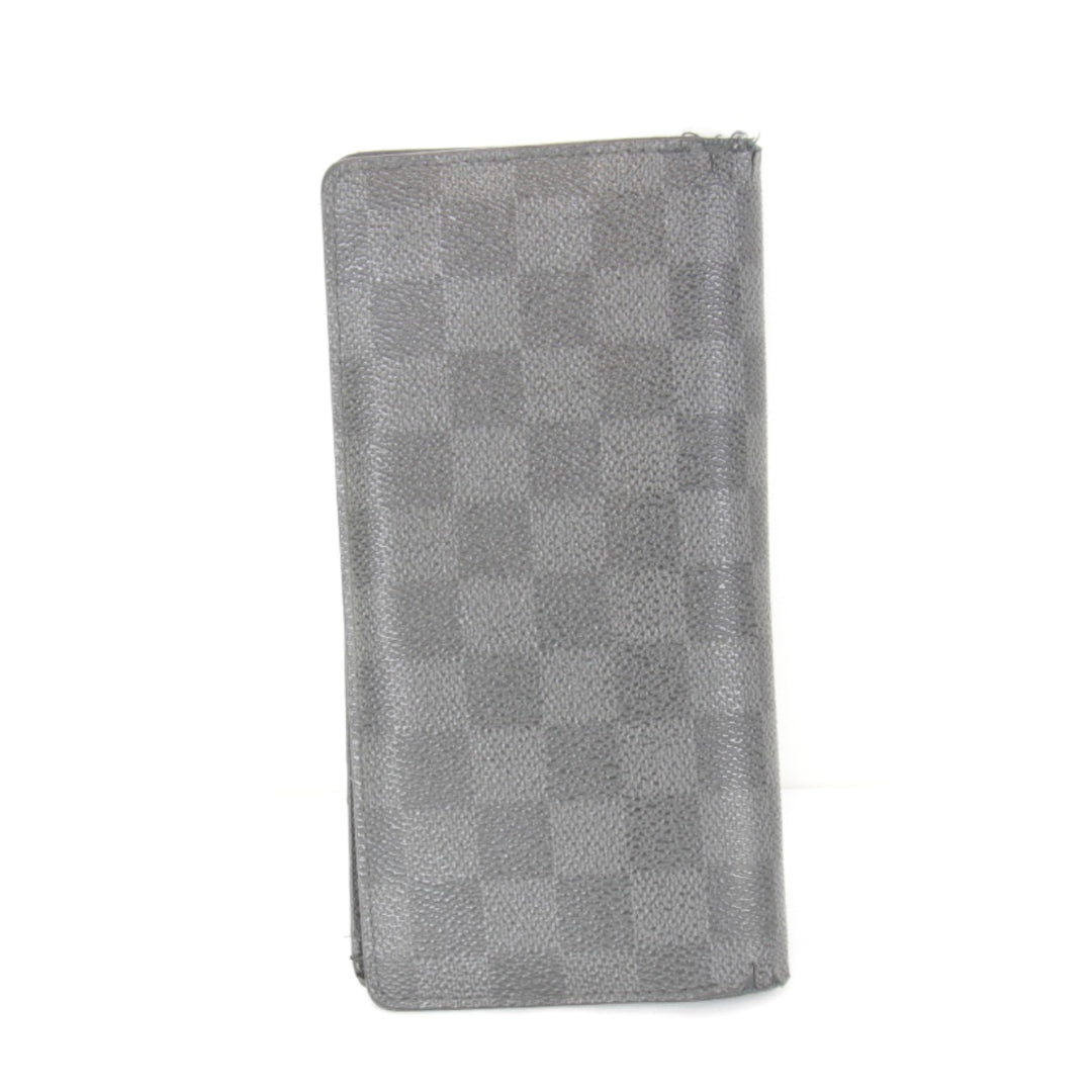 『USED』 
LOUIS VUITTON ルイ・ヴィトン 
 ポルトフォイユブラザ 箱有 N62665 長財布 
ダミエグラフィットキャンバス ブラック