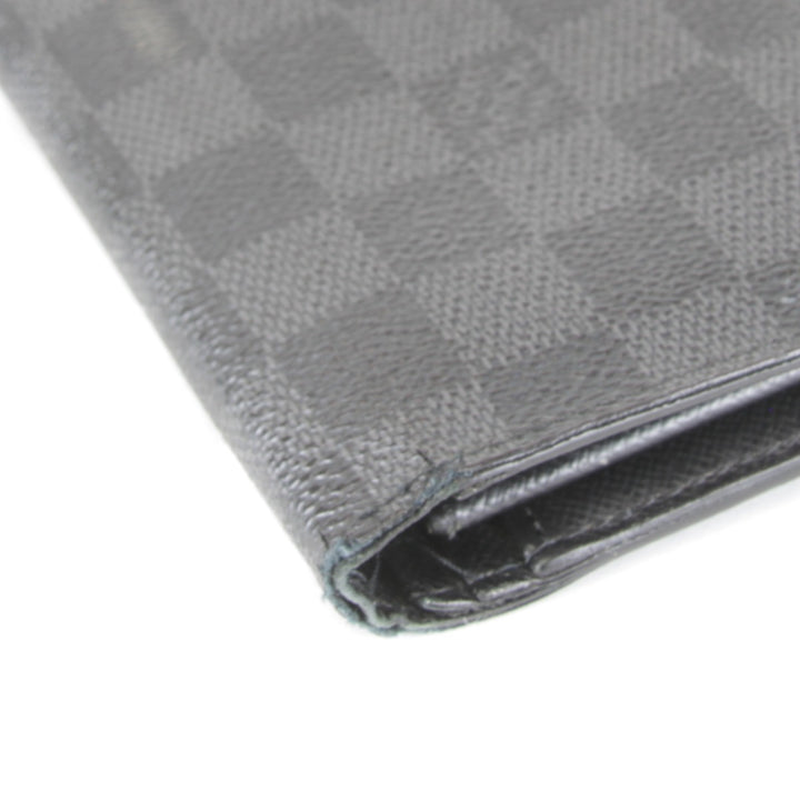 『USED』 
LOUIS VUITTON ルイ・ヴィトン 
 ポルトフォイユブラザ 箱有 N62665 長財布 
ダミエグラフィットキャンバス ブラック