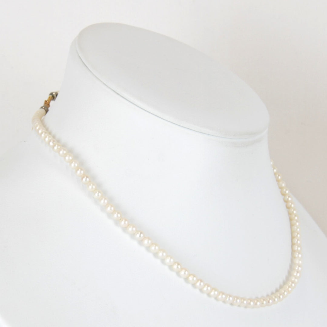『USED』 K18/パール 
 パール ネックレス
 8.6g
