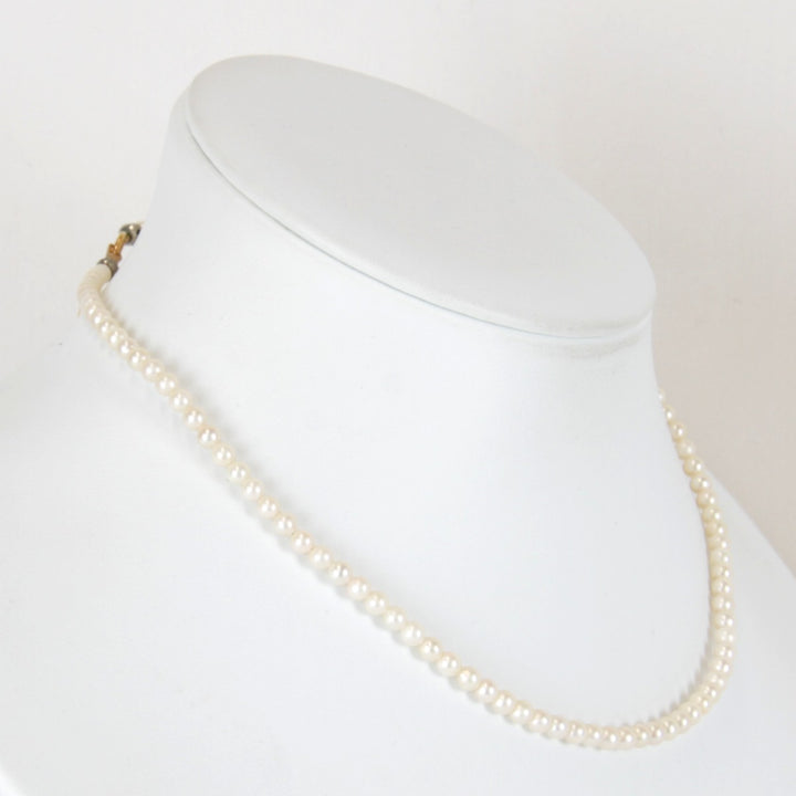 『USED』 K18/パール 
 パール ネックレス
 8.6g