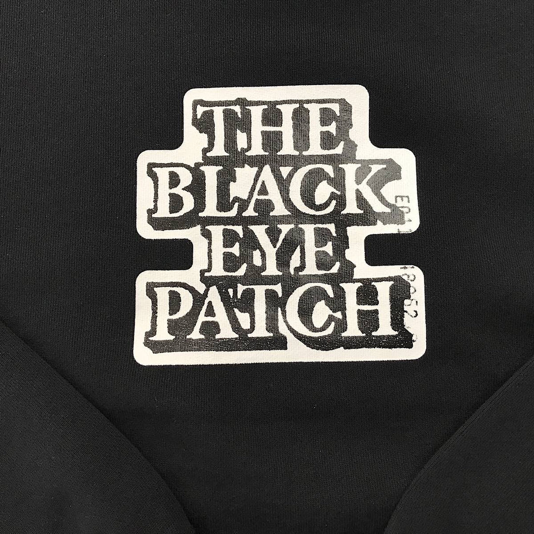 『USED』 
 
 THE BLACK EYE PATCH OG LABEL CREW SWEAT Mサイズ スウェット 
コットン/ポリウレタン  ブラック