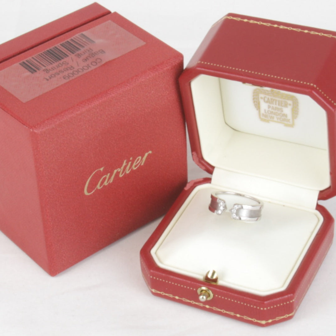 良品『USED』 K18WG 
CARTIER リング・指輪
 8.8g