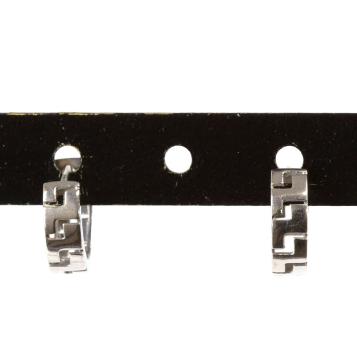 美品『USED』 K14WG 
 フープデザインピアス ピアス
 2.1g