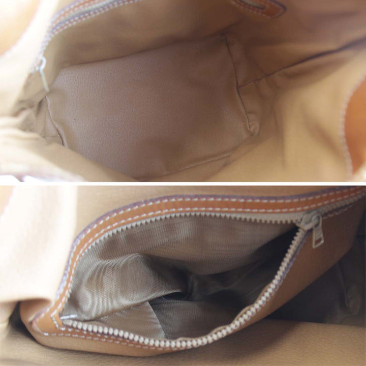 『USED』 
CELINE セリーヌ 
 ショルダーバッグ 
PVCコーティングキャンバス ブラウン